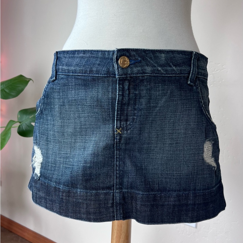 Bebe Denim Skirt